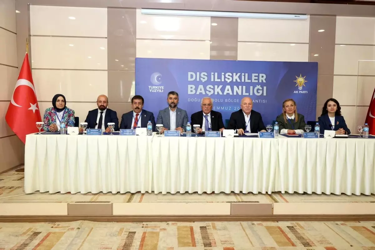 AK Parti Dış İlişkiler Doğu Anadolu Bölge Toplantısı Erzurum\'da Gerçekleştirildi