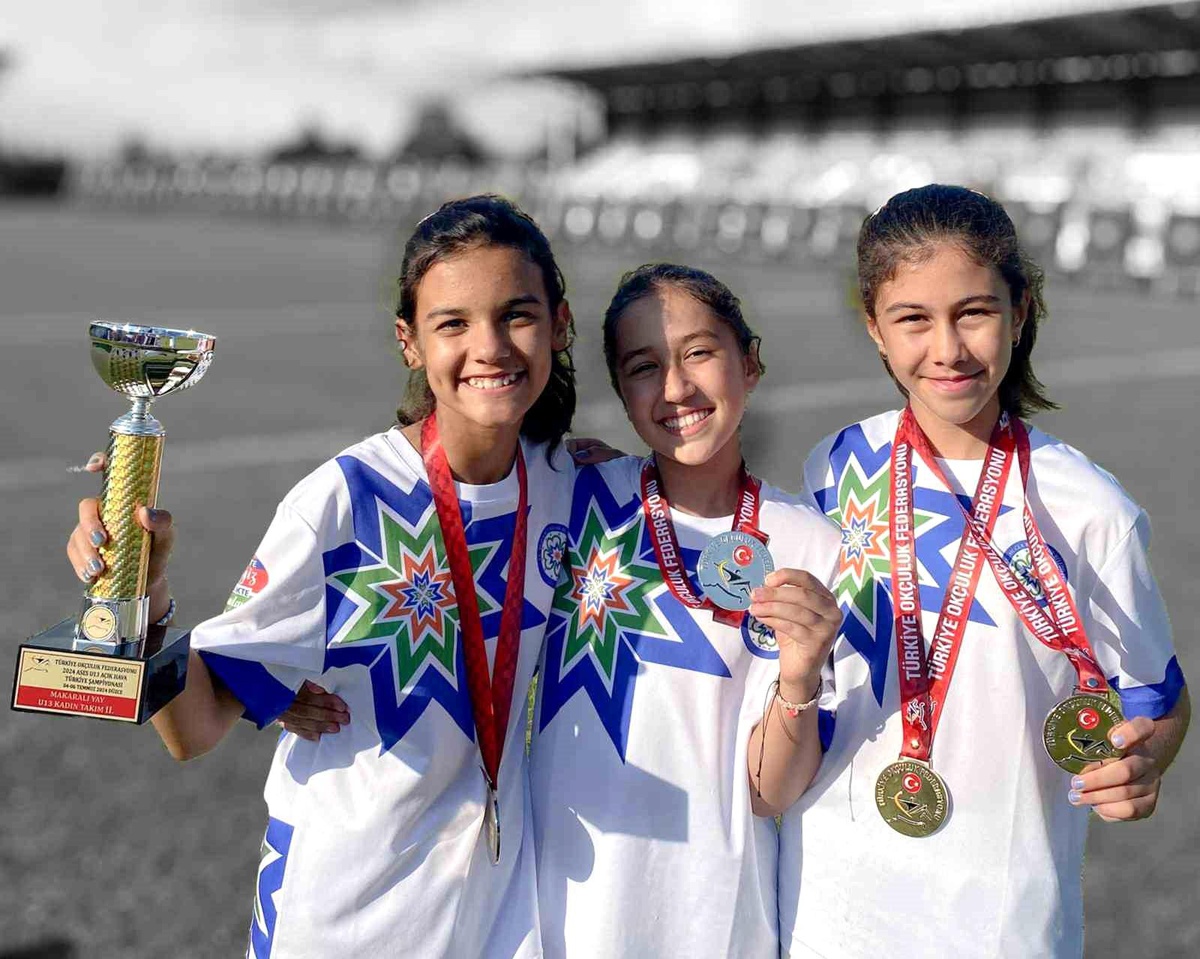 Muğla Büyükşehir Belediyesi Okçuluk Takımı U13 Sporcuları Türkiye Şampiyonası\'nda Başarılı