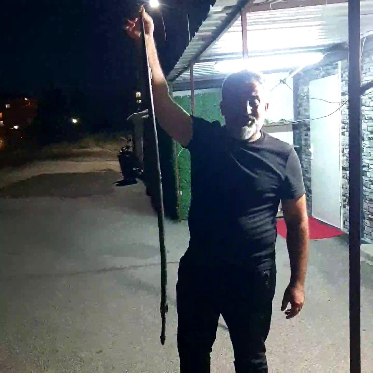 Adıyaman\'da Konteyner Kentte Yılan Korkusu