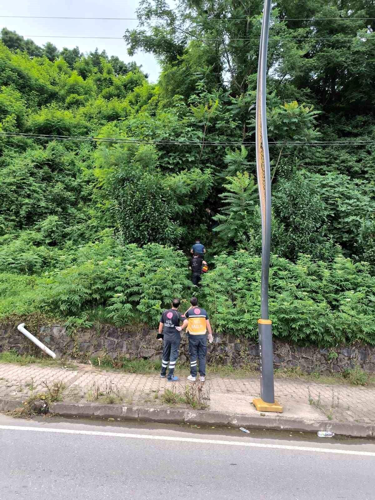 Rize\'de kayıp yaşlı adam ormanlık alanda ölü bulundu