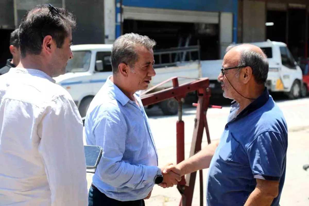 Efeler Belediye Başkanı Anıl Yetişkin Sahada Yoğun Mesaiye Devam Ediyor
