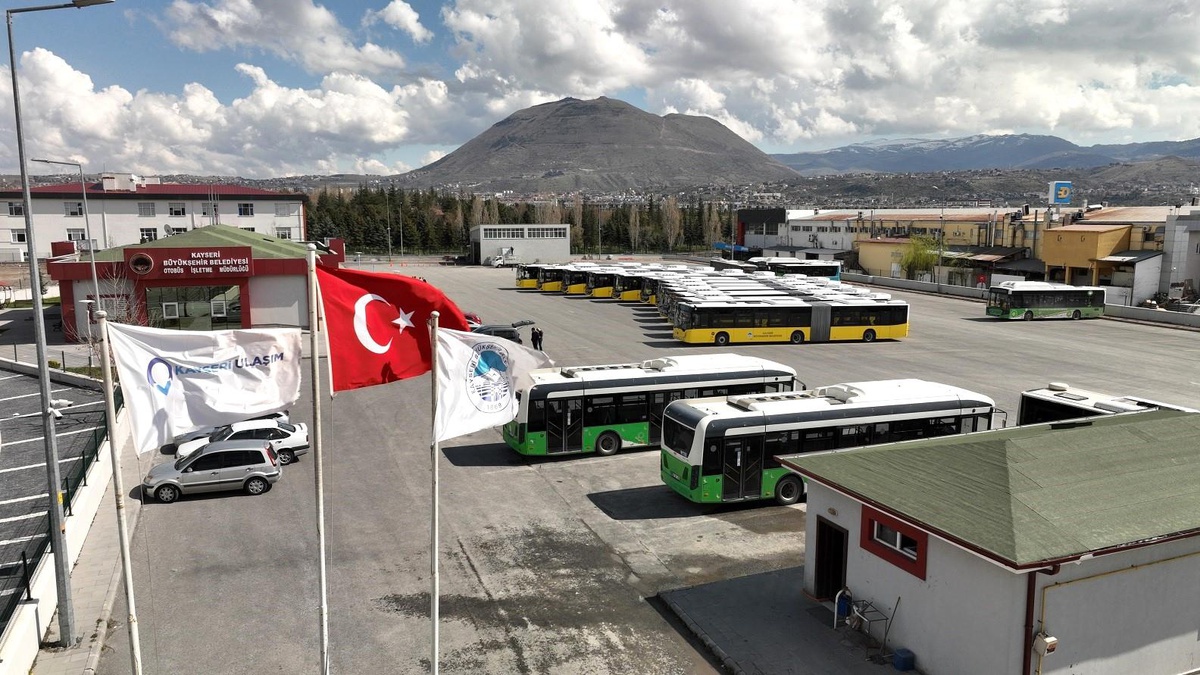 Kayseri Büyükşehir Belediyesi Ulaşım A.Ş. 2024 Yılında 78 Milyon Yolcu Taşıdı
