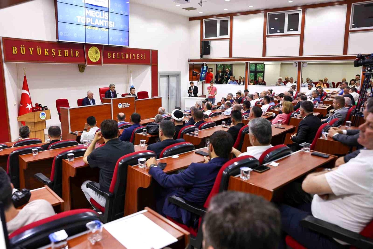 Sakarya Büyükşehir Meclisi 8 Temmuz Pazartesi Günü Toplanıyor