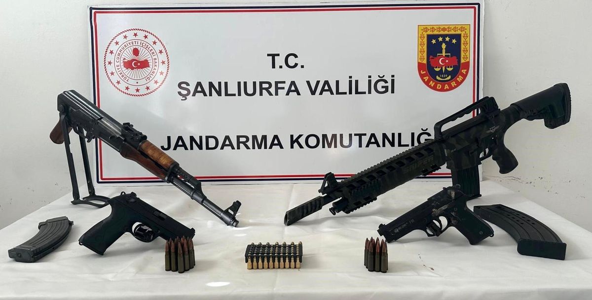 Şanlıurfa\'da Silah Kaçakçılarına Operasyon: 1 Silah ve 1 Tabanca Ele Geçirildi
