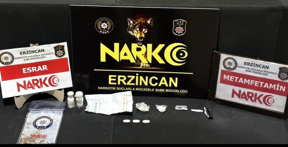 Erzincan\'da Uyuşturucu Ticareti Yapan 3 Şüpheli Tutuklandı