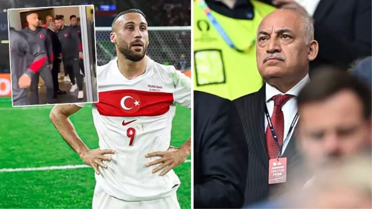 Cenk Tosun\'un TFF Başkanı Mehmet Büyükekşi\'nin elini neden sıkmadığı ortaya çıktı