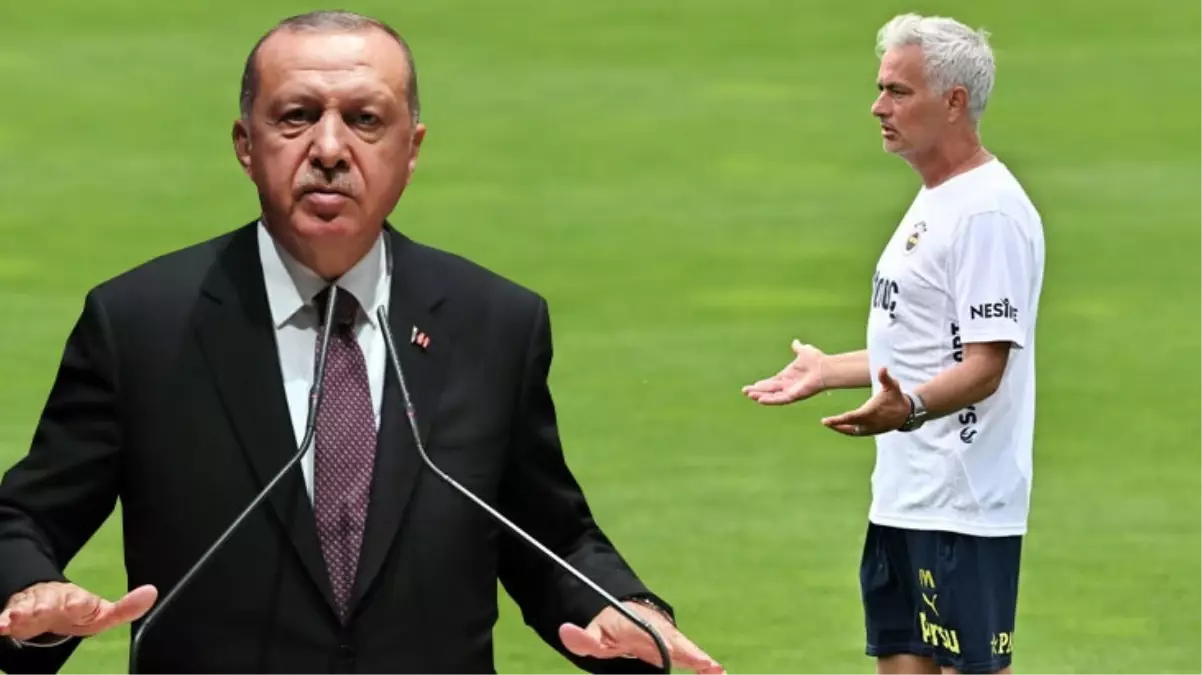 Mourinho\'dan Erdoğan\'ı üzecek sözler