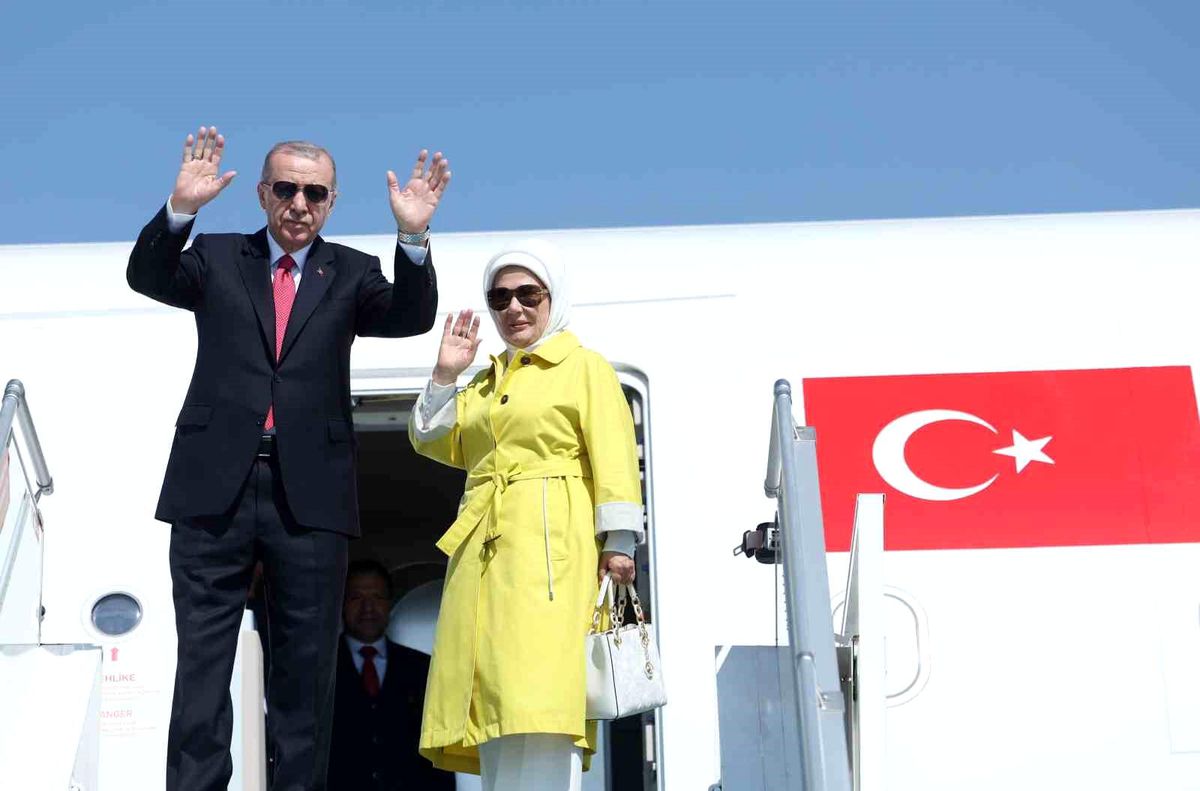 Cumhurbaşkanı Erdoğan, NATO Zirvesi için Washington\'a hareket etti
