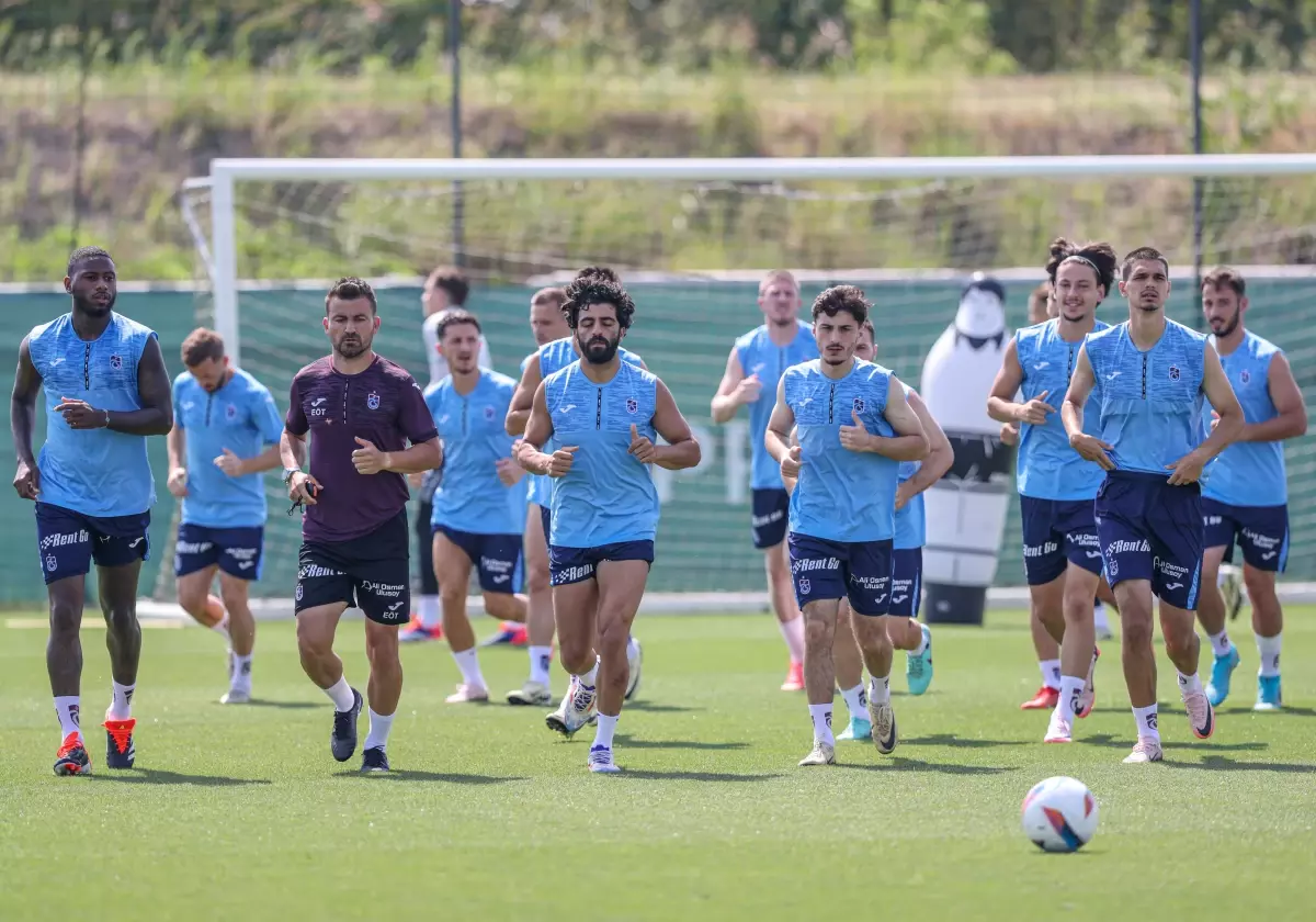 Trabzonspor, yeni sezon hazırlıklarına devam ediyor