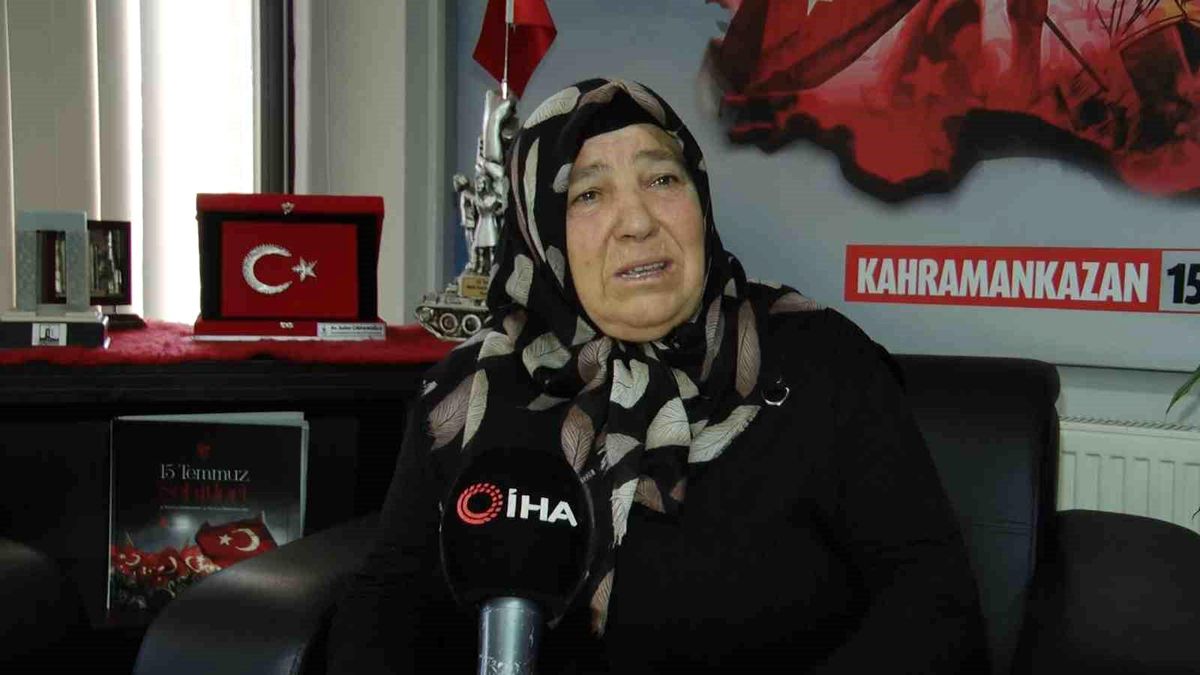 15 Temmuz Şehidi Lokman Biçinci\'nin Annesi: Yine Olsa Bugün Yine Biz de Gideriz