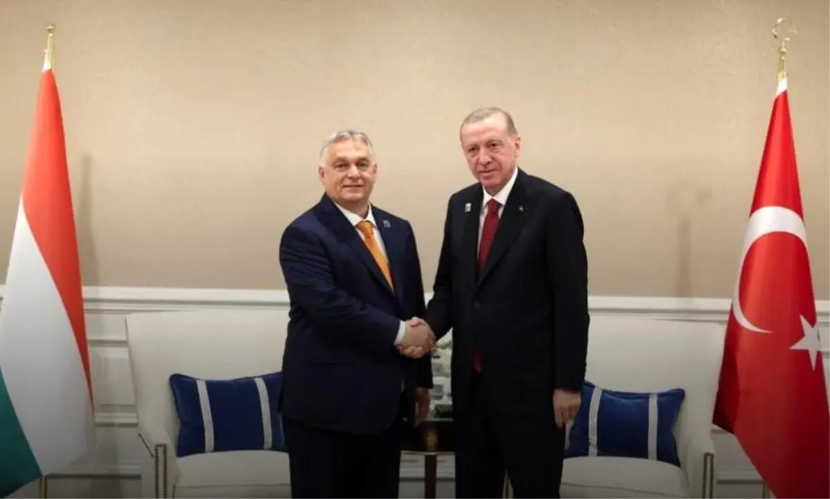 Cumhurbaşkanı Erdoğan, Macaristan Başbakanı Orban\'ı Kabul Etti