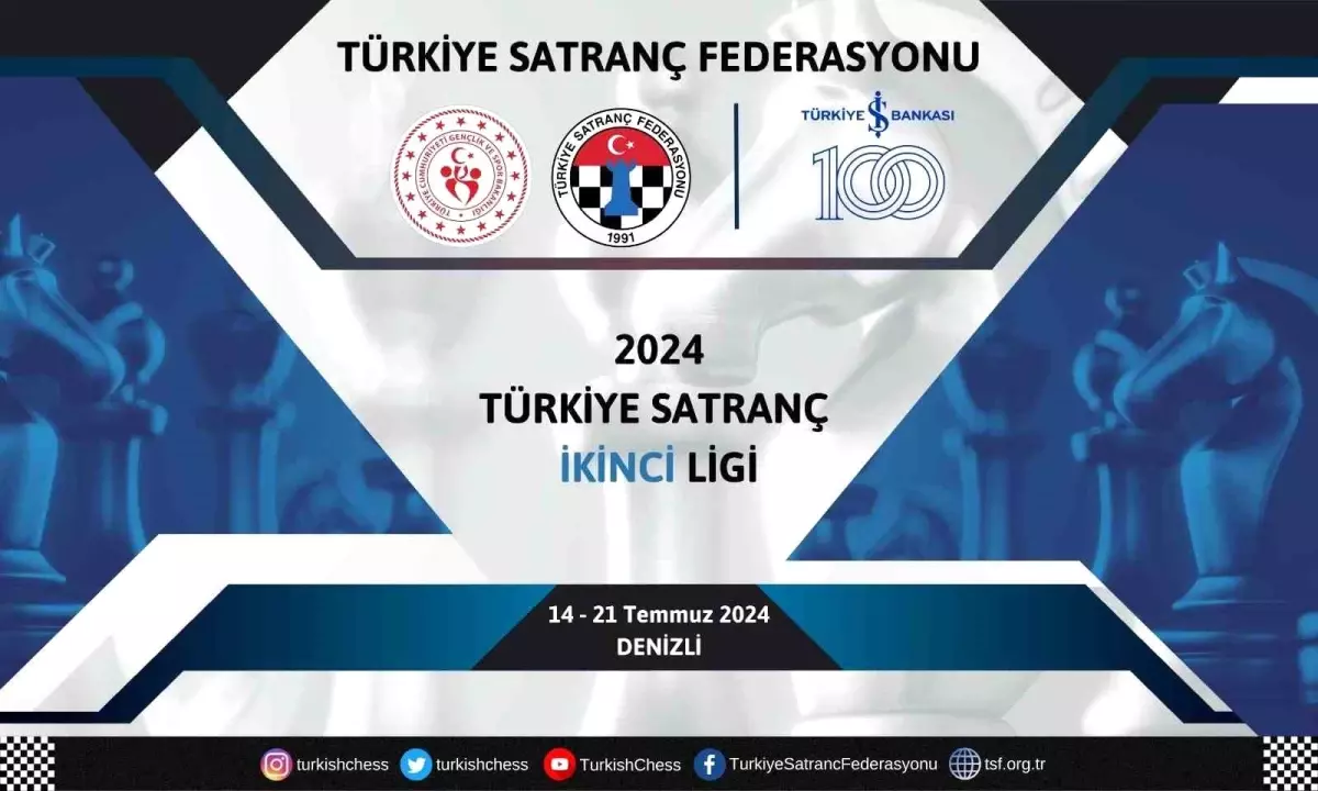 Denizli, Türkiye\'de Satranç Organizasyonlarının Ev Sahibi Olacak