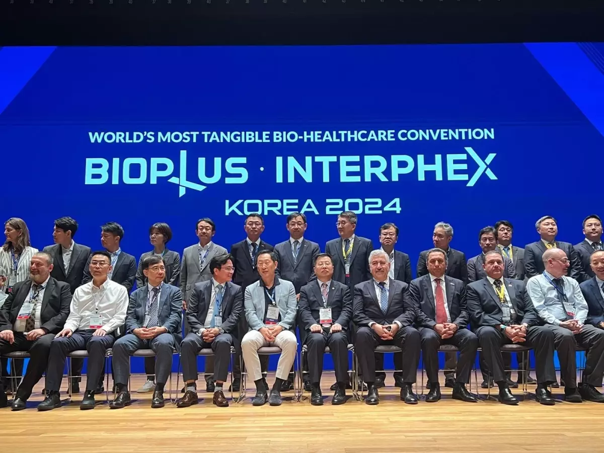 Türkiye ve Güney Kore Bioplus Interphex Korea\'da bir araya geldi