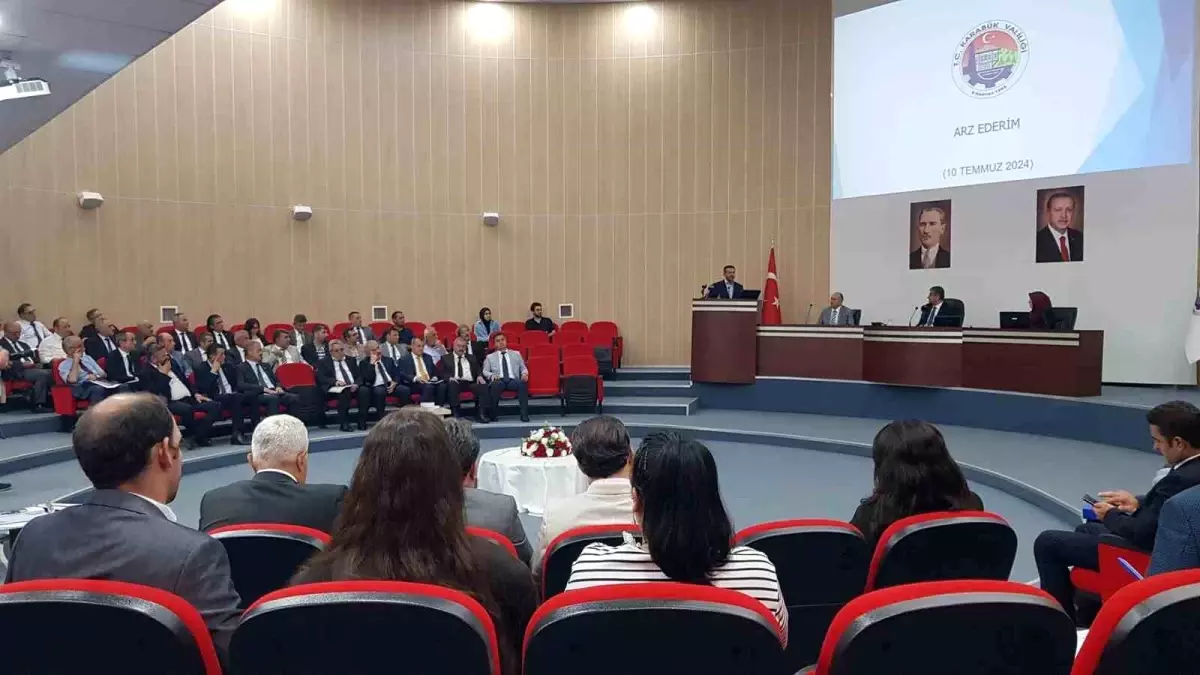 Karabük\'te İl Koordinasyon Kurulu Toplantısı Gerçekleştirildi