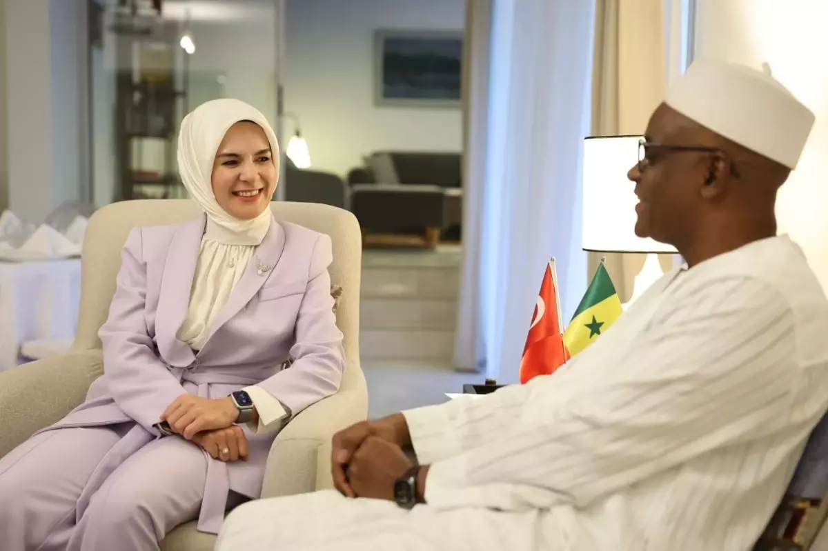 Aile ve Sosyal Hizmetler Bakanı Mahinur Özdemir Göktaş, Senegal Turizm ve El Sanatları Bakanı ile Görüştü