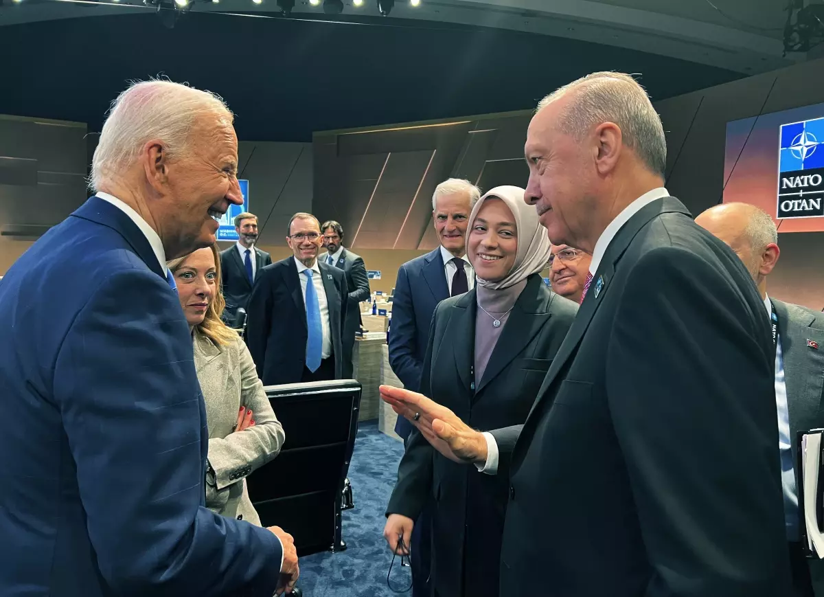 Erdoğan ve Biden, NATO Liderler Zirvesi\'nde görüştü