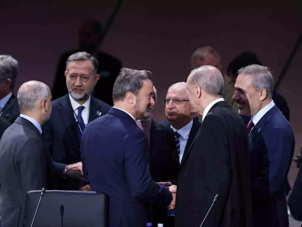 Cumhurbaşkanı Erdoğan, NATO Devlet ve Hükümet Başkanları Toplantısı\'na katıldı