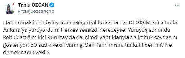 Kılıçdaroğlu'nun sert sözlerle yüklendiği Tanju Özcan'dan zehir zemberek açıklama: Hayatta sizin kadar yalan söyleyen kimseyi tanımadım