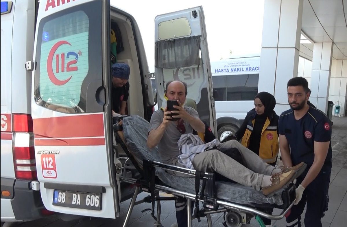 Aksaray\'da Kardeş Kavgası: Bir Kişi Yüzünden Yaralandı