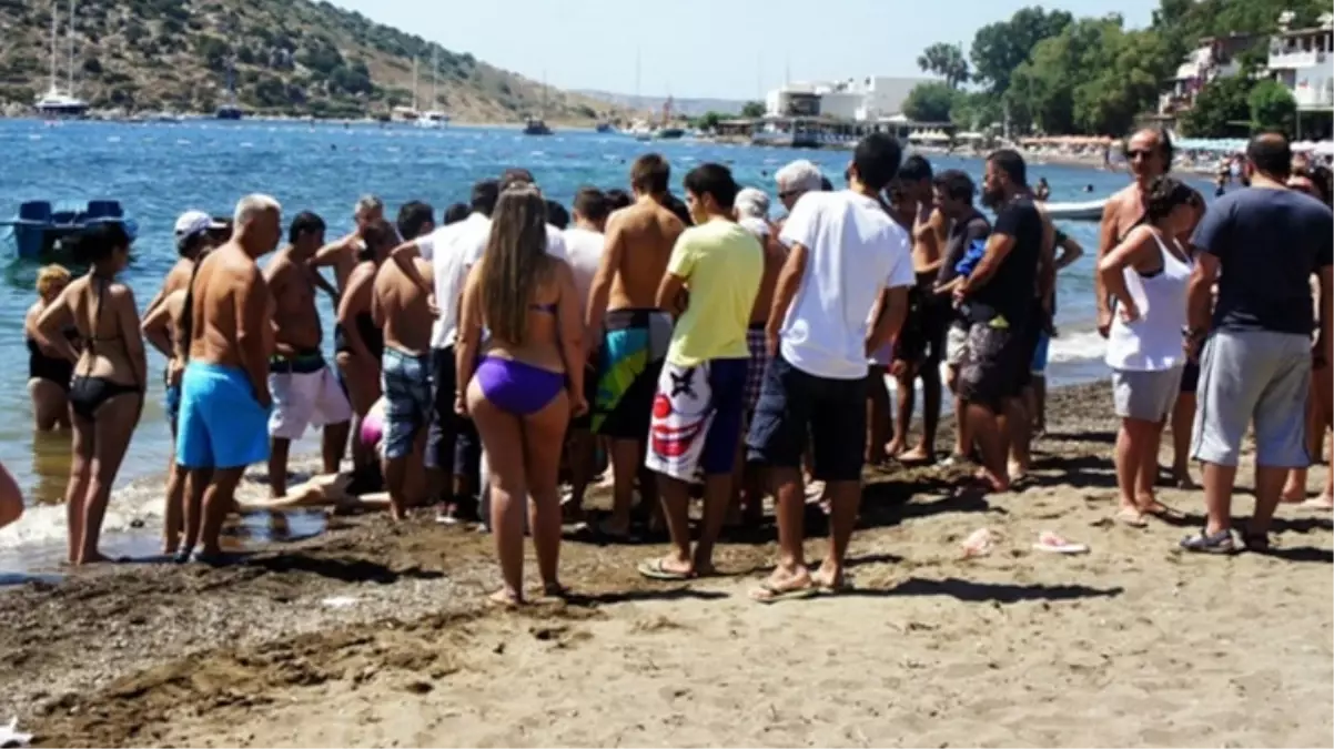 Bodrum\'da tatil yapan ünlü iş insanı onlarca kişinin gözü önünde hayatını kaybetti