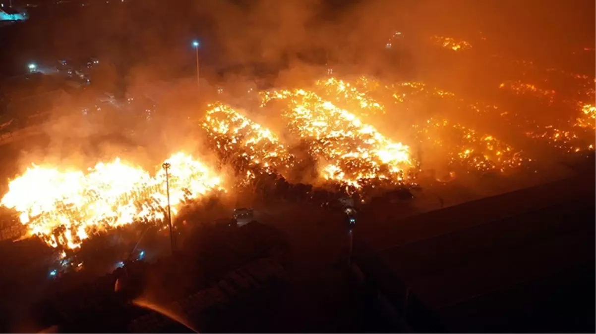 Aydın\'da kağıt fabrikasında çıkan yangın 1 gündür söndürülemedi