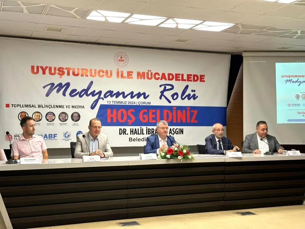 Çorum\'da düzenlenen panelde uyuşturucu ile mücadele masaya yatırıldı