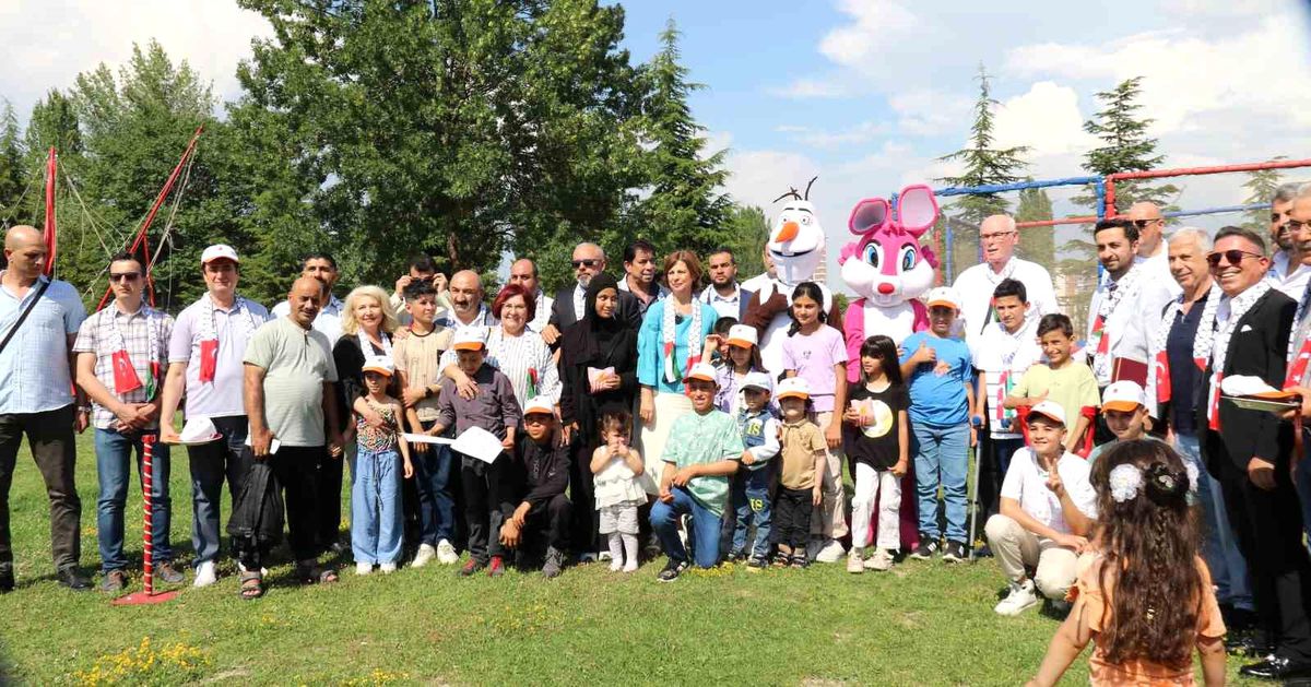 Eskişehir\'de Filistinli çocuklar için moral buluşması düzenlendi