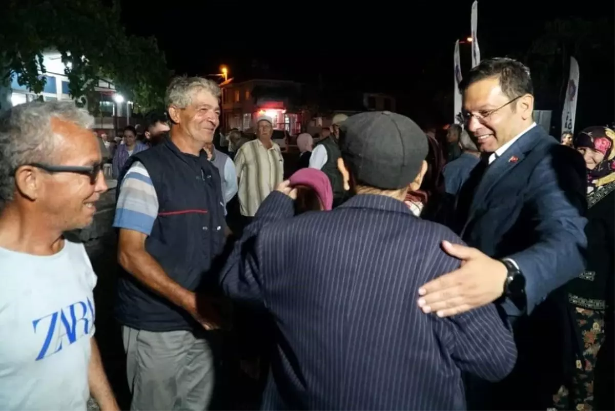 Sındırgı Belediye Başkanı Serkan Sak Gölcük Mahallesi\'nde Halk Buluşması Düzenledi