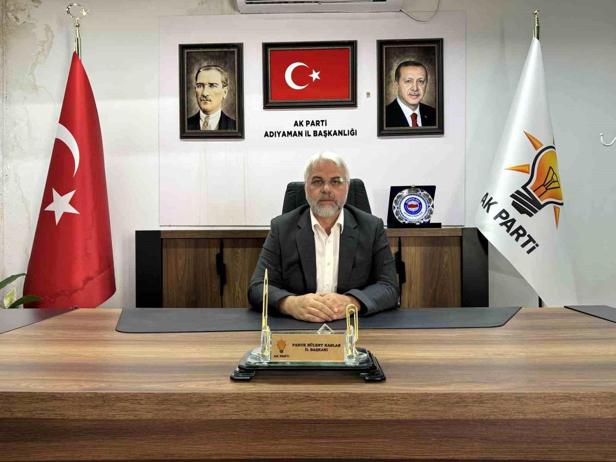 AK Parti Adıyaman İl Başkanı Faruk Bülent Kablan, 15 Temmuz\'u Unutmayacaklarını Söyledi