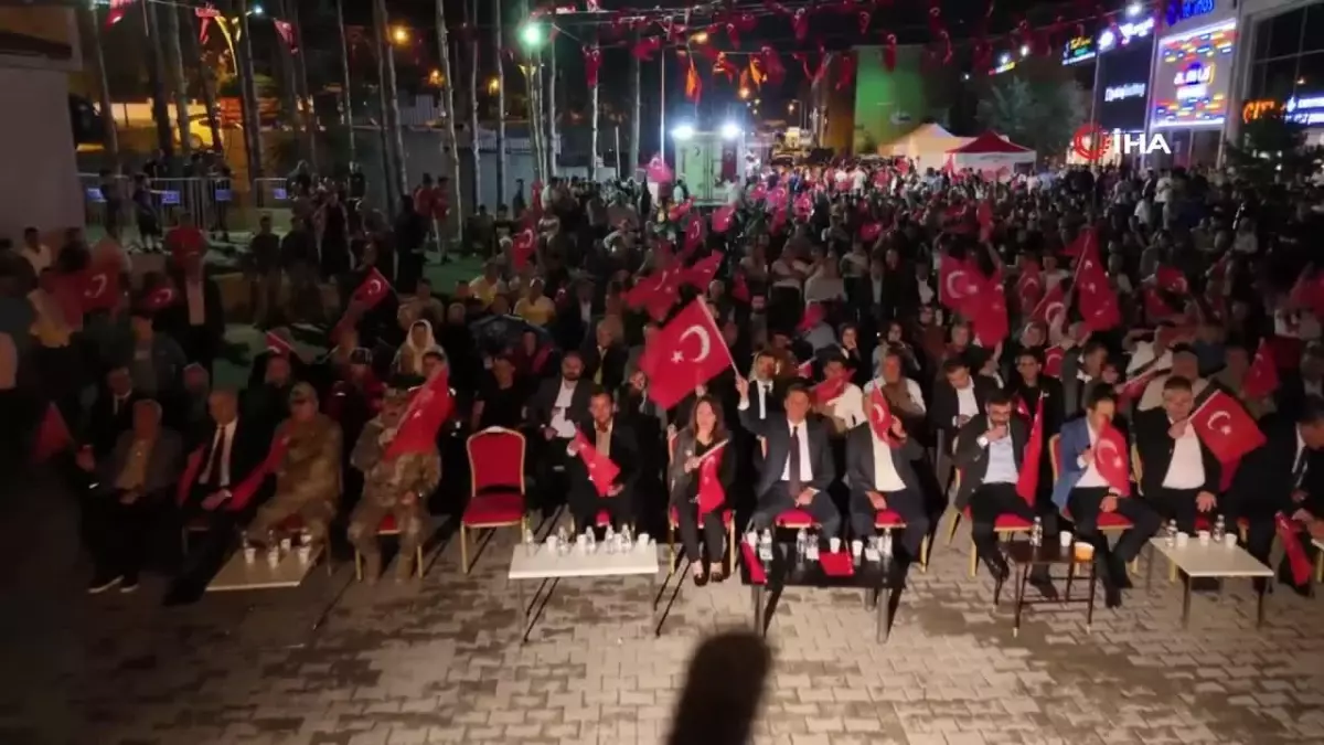 Bitlis\'te 15 Temmuz Milli Birlik ve Demokrasi Günü programı