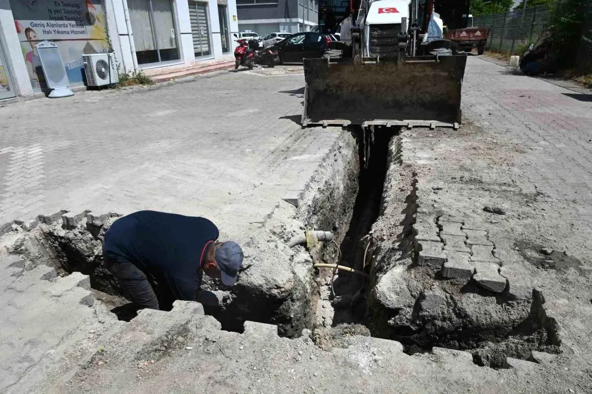 Bozüyük Belediyesi Altyapı Çalışmalarına Devam Ediyor