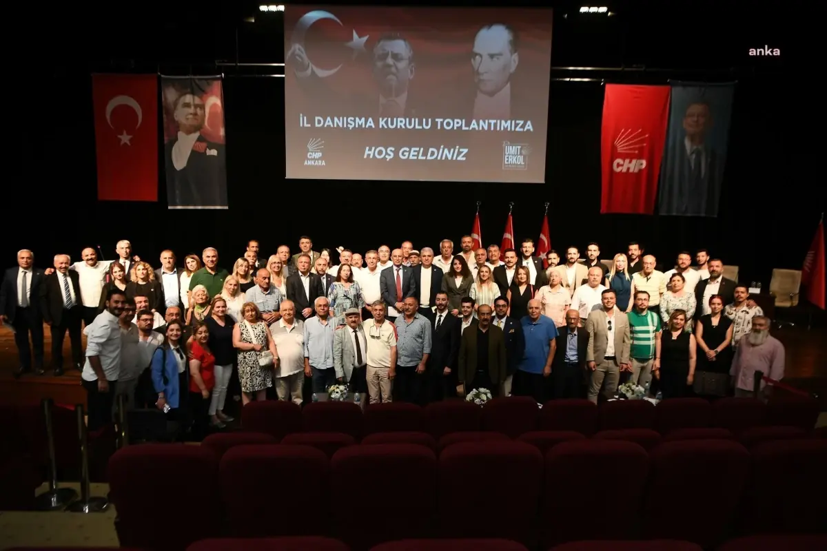 CHP Ankara İl Başkanlığı İl Danışma Kurulu Toplantısı Gerçekleştirildi