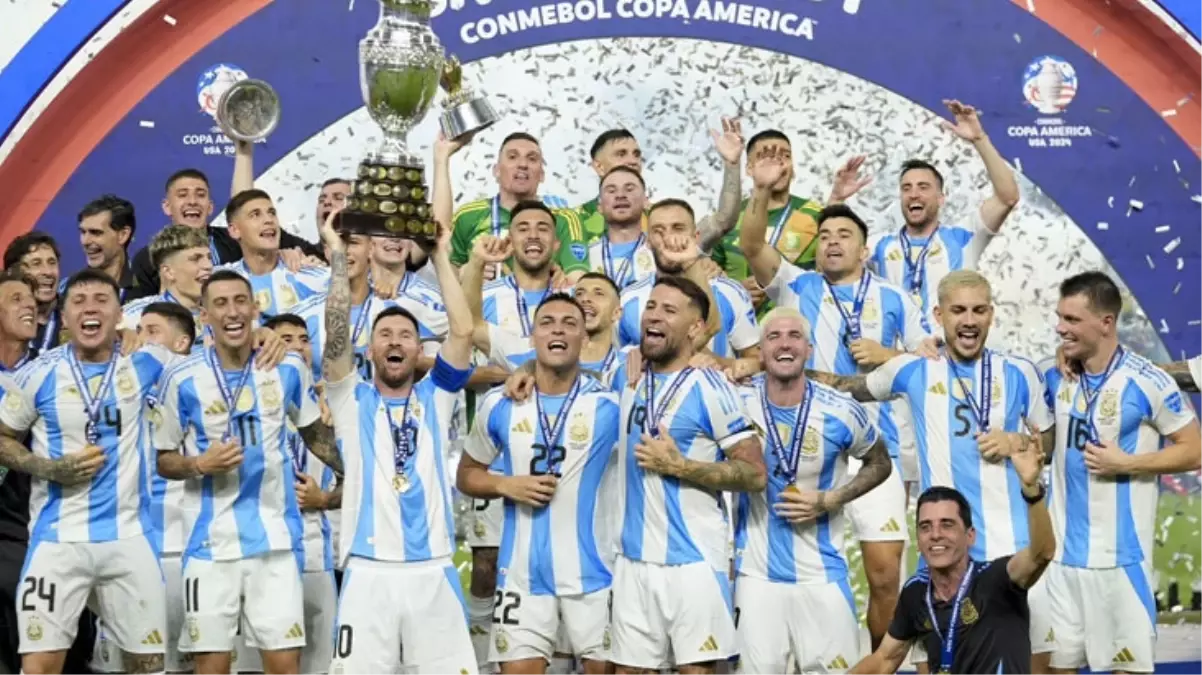 Copa America\'da şampiyon Arjantin! 16. kez kupayı müzesine götürdü