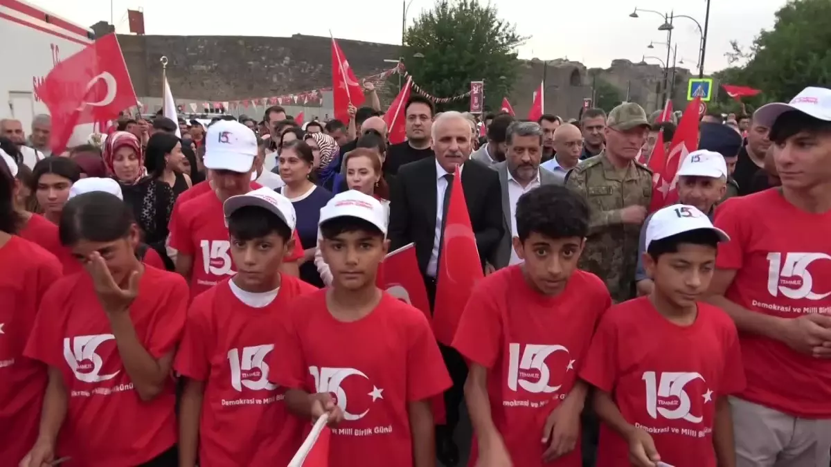 Diyarbakır\'da 15 Temmuz Demokrasi ve Milli Birlik Günü anma etkinlikleri düzenlendi