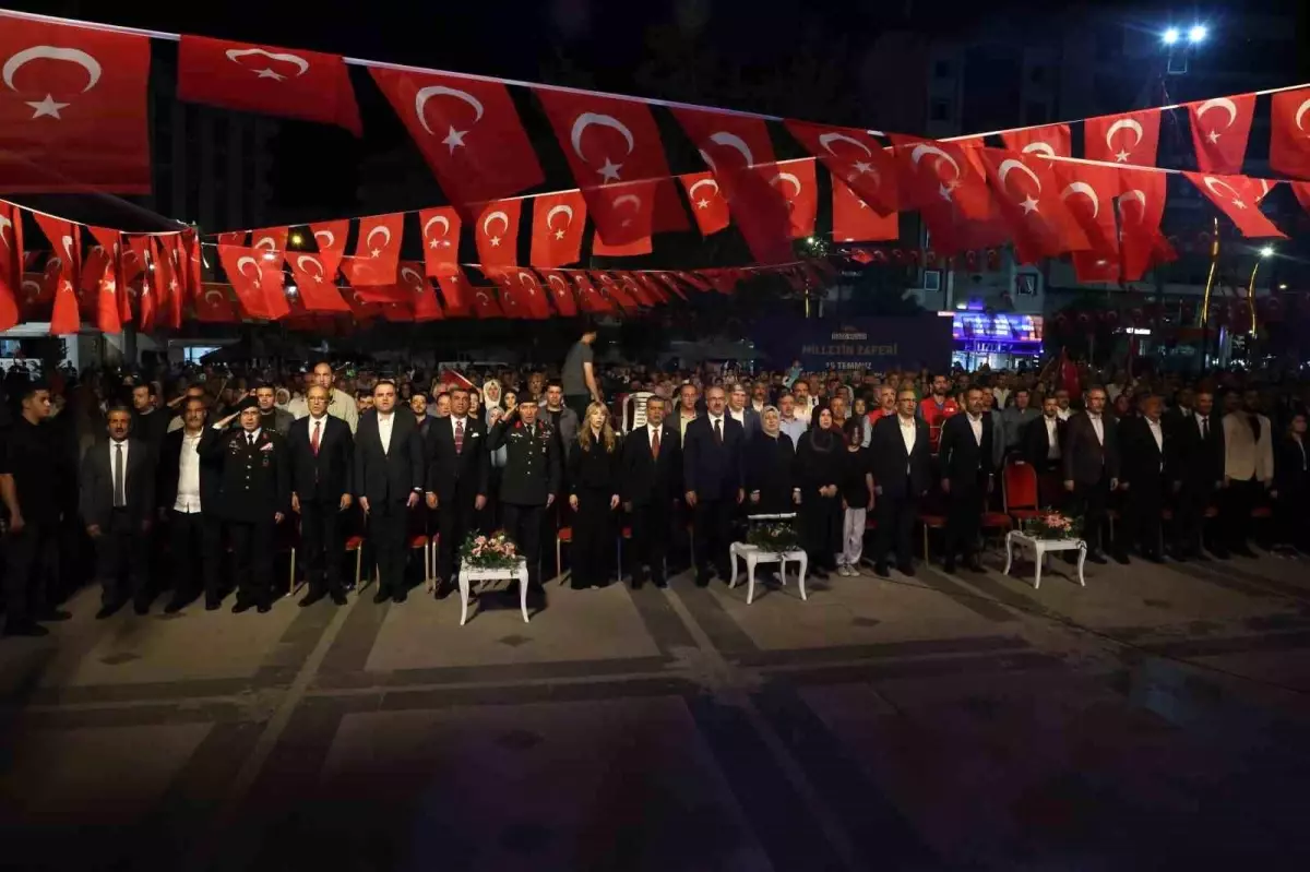 Elazığ\'da 15 Temmuz Demokrasi ve Milli Birlik Günü Programı Düzenlendi