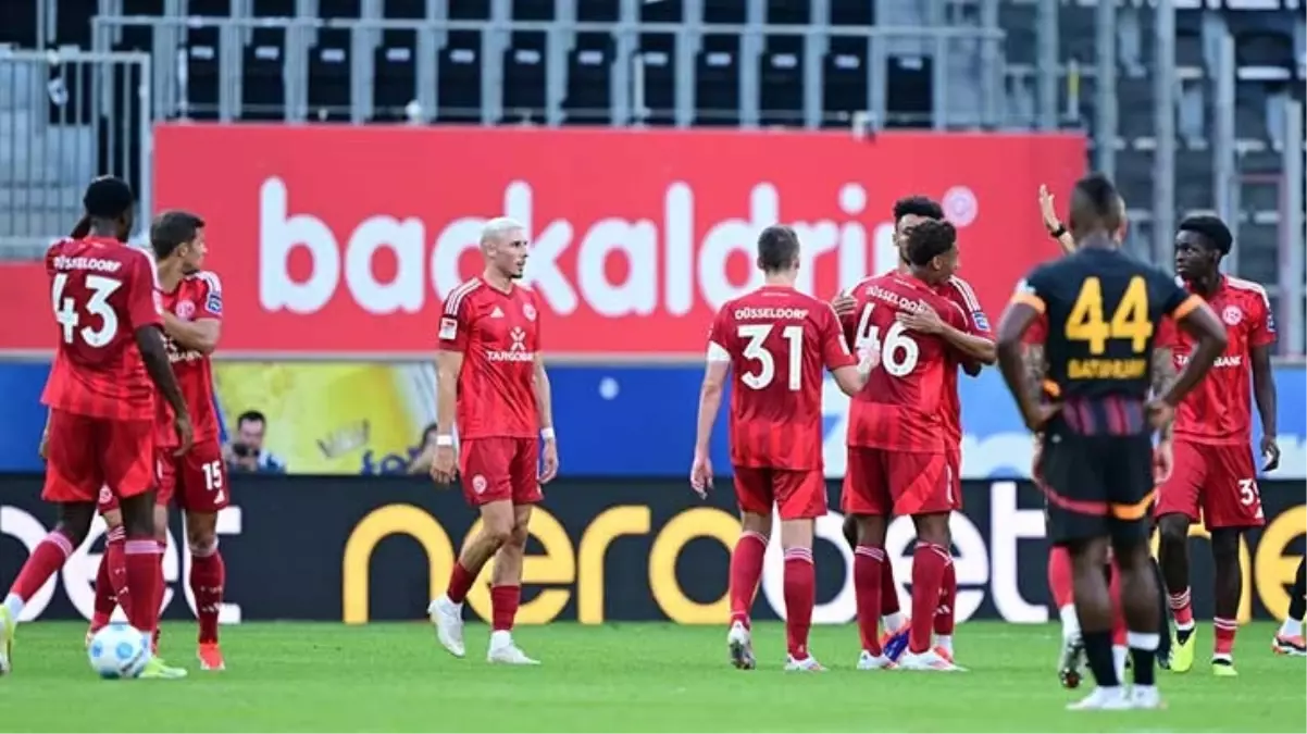 Galatasaray, hazırlık maçında Fortuna Düsseldorf\'a 5-2 yenildi