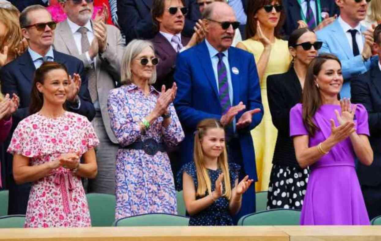 Kanser tedavisi gören Kate Middleton, Wimbledon finalinde halkın karşısına çıktı! Ayakta alkışlandı