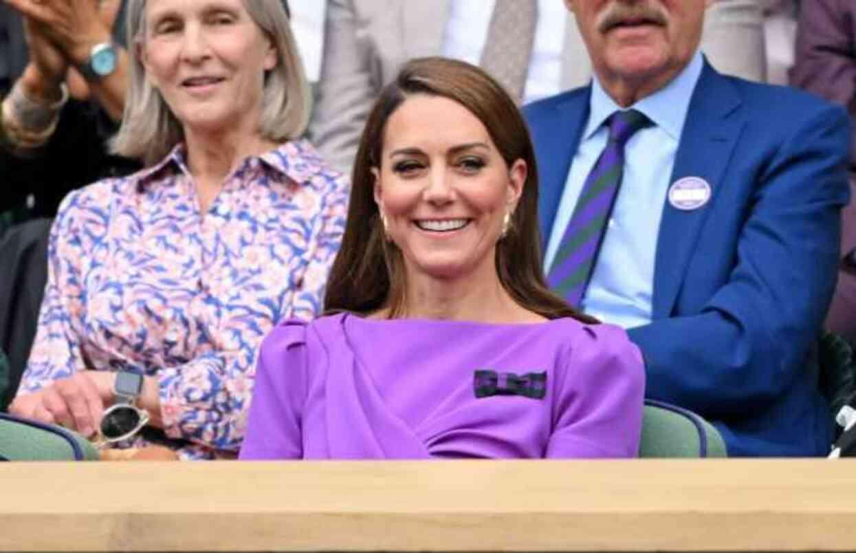 Kanser tedavisi gören Kate Middleton, Wimbledon finalinde halkın karşısına çıktı! Ayakta alkışlandı