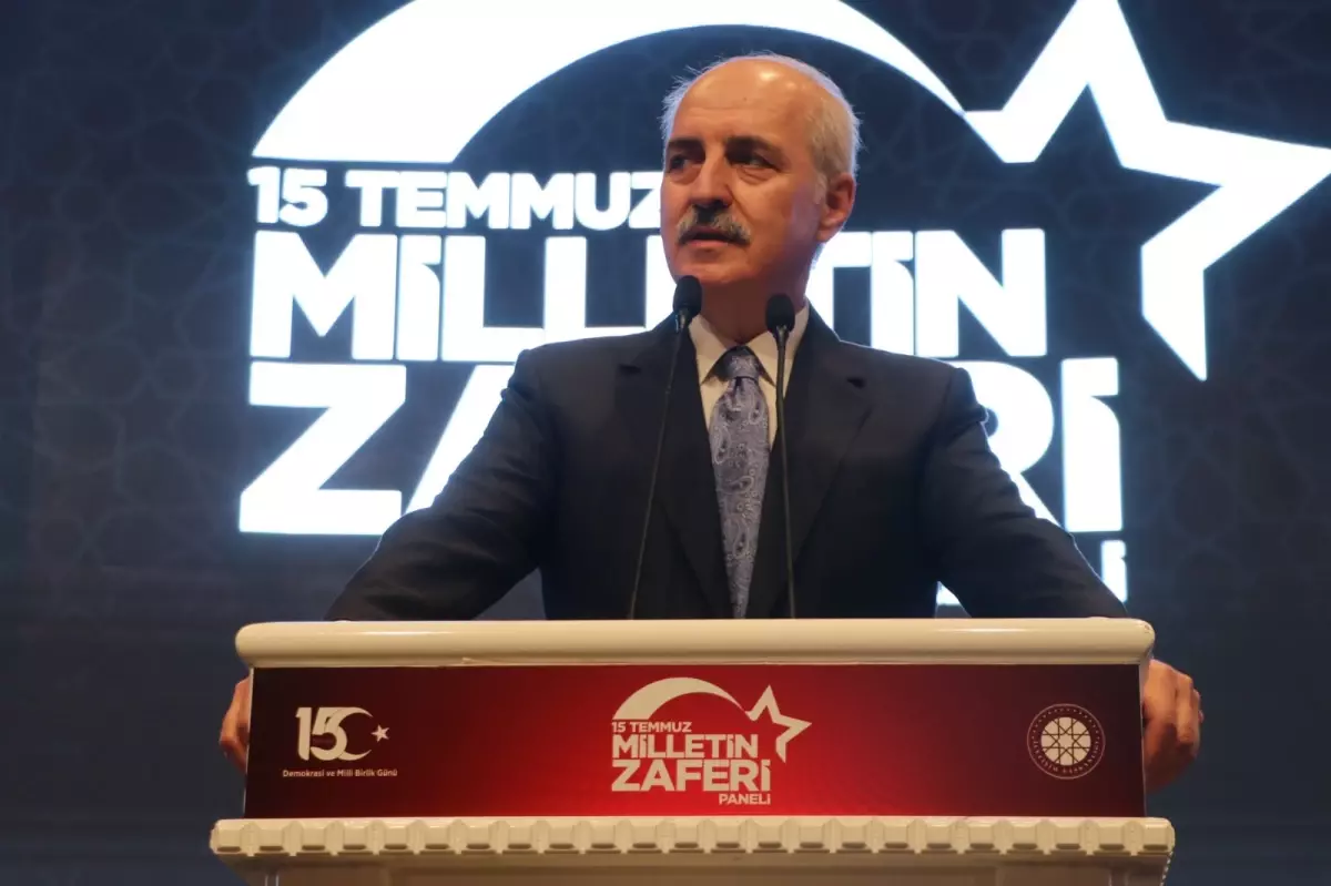 TBMM Başkanı Kurtulmuş: Türkiye\'ye Demokrasi Dersi Vermesine Asla Müsaade Etmeyeceğiz