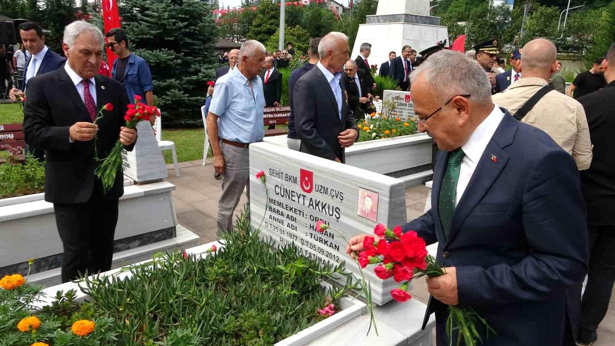 Ordu\'da 15 Temmuz Demokrasi ve Milli Birlik Günü Anma Programı Düzenlendi