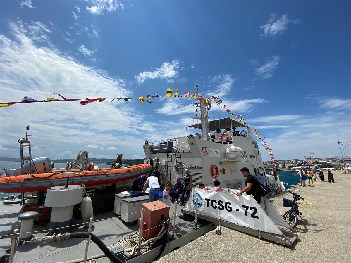 Sinop\'ta TCSG-72 Gemisi Ziyarete Açıldı