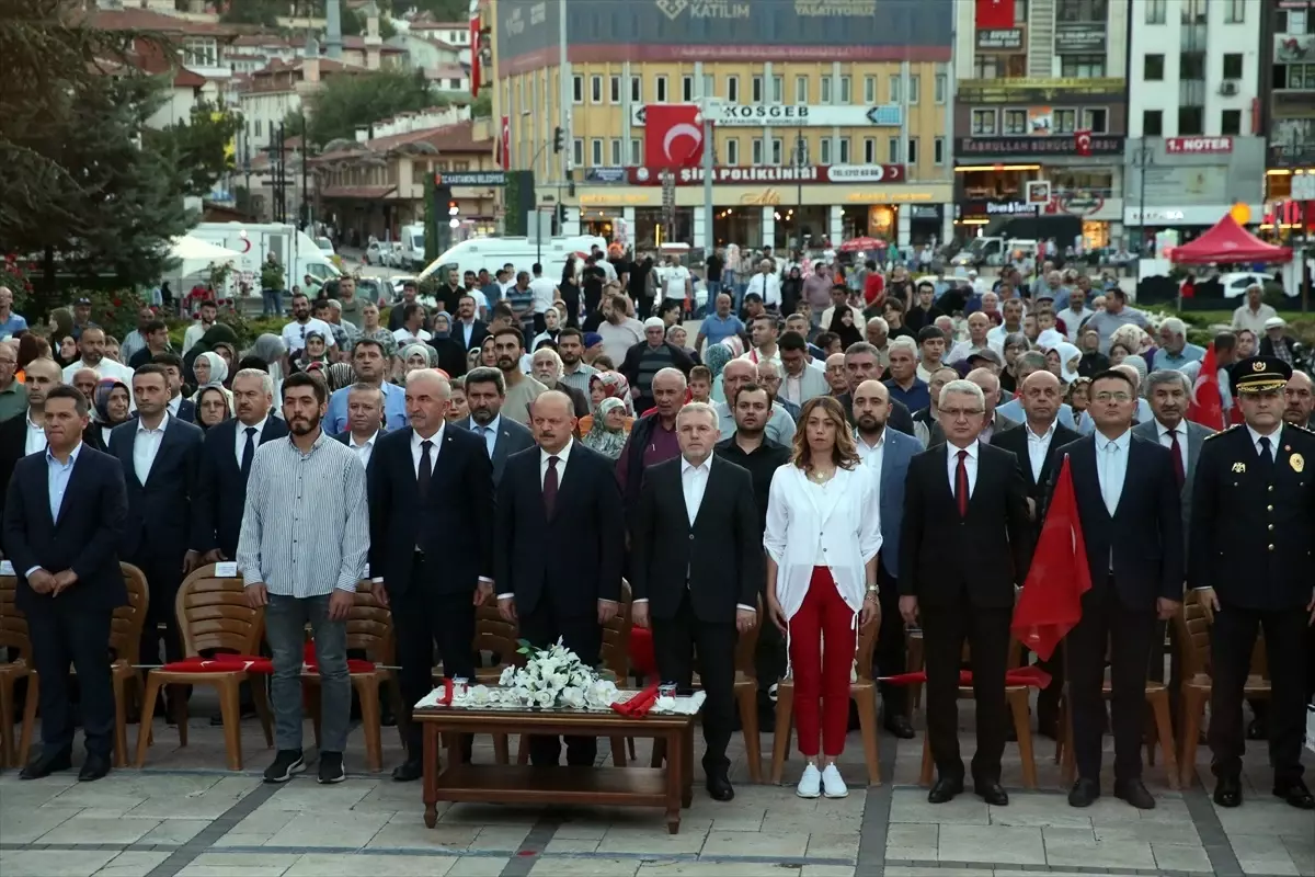 Çankırı, Kastamonu, Amasya ve Çorum\'da 15 Temmuz Demokrasi ve Milli Birlik Günü Etkinlikleri