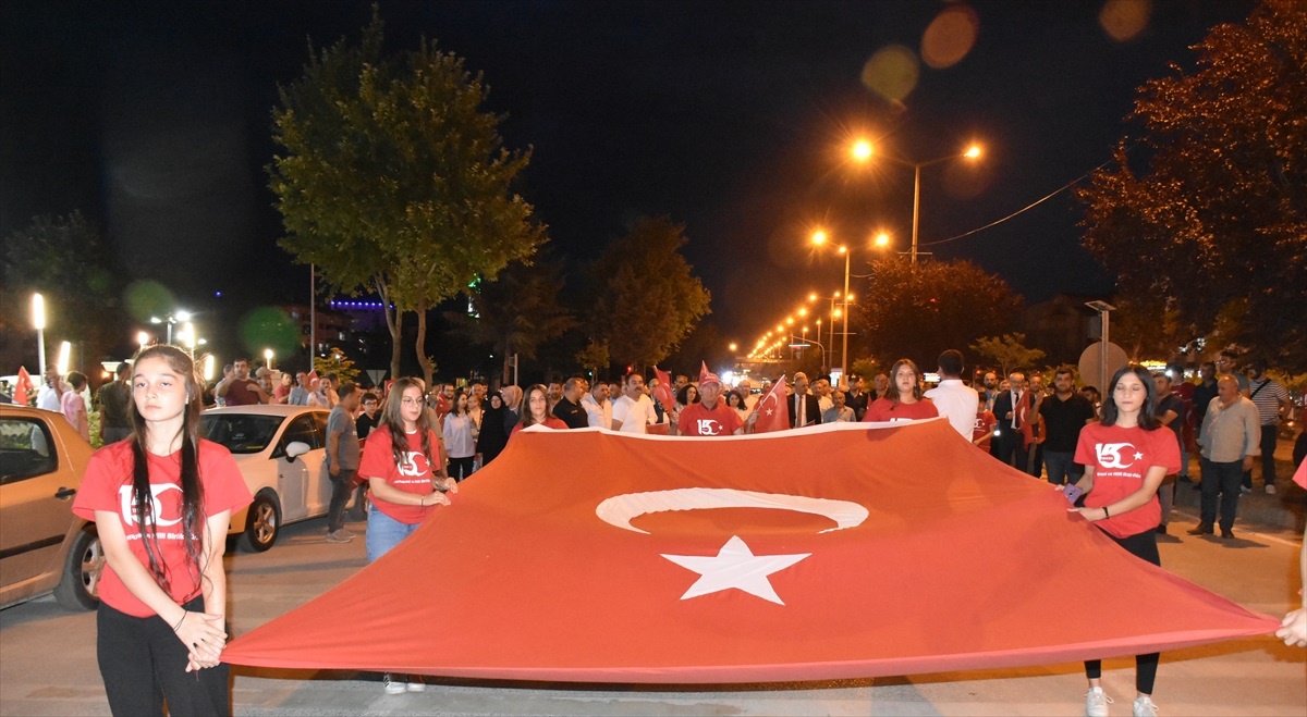 Sinop\'un Boyabat ilçesinde 15 Temmuz etkinlikleri düzenlendi