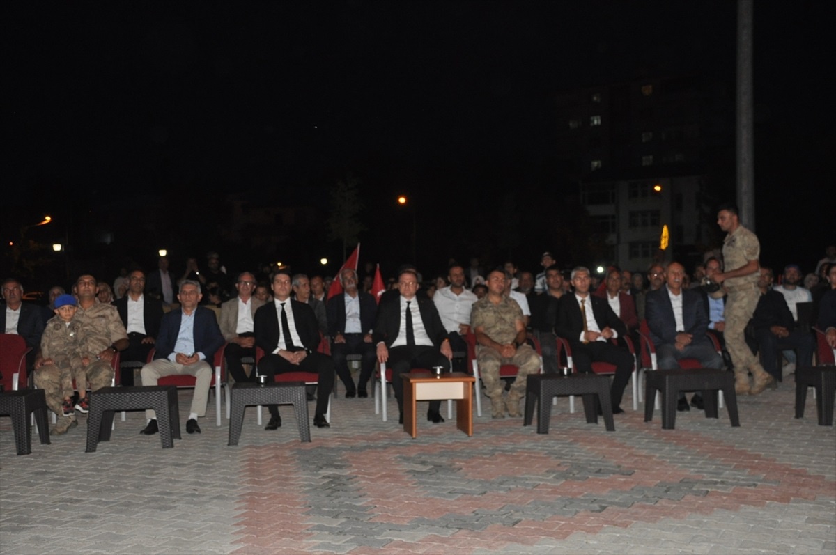 Muş\'un Bulanık ilçesinde 15 Temmuz Demokrasi ve Milli Birlik Günü programı düzenlendi