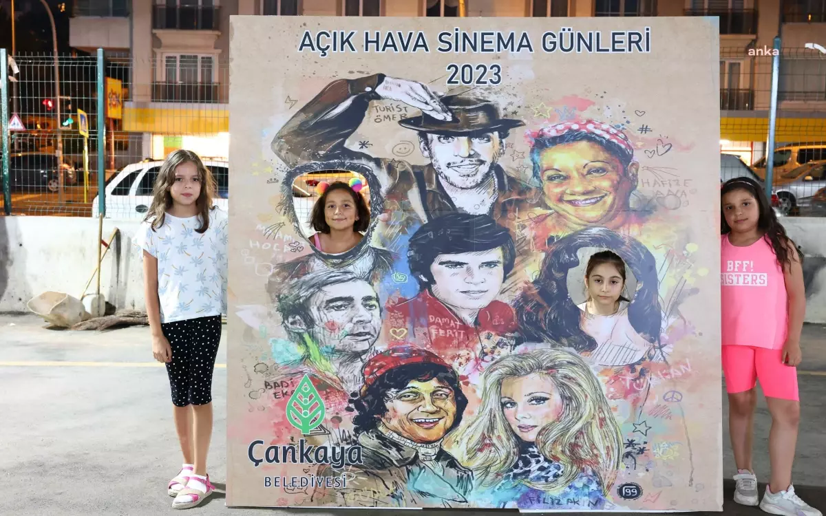 Çankaya Belediyesi Açık Hava Sinema Günleri Başlıyor