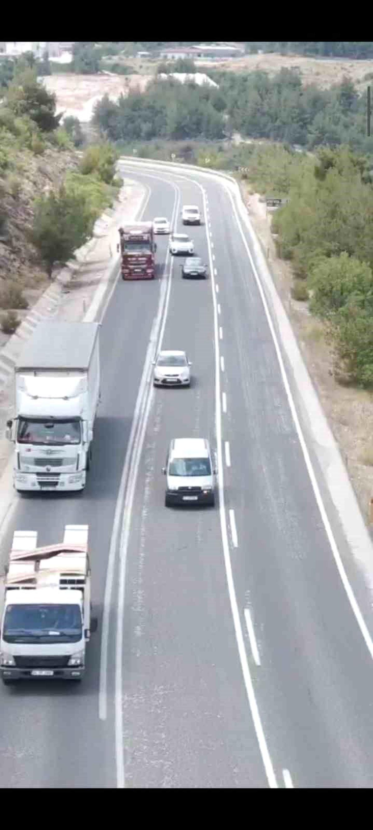 Bilecik\'te Drone Denetiminde 14 Sürücüye 21 Bin 84 TL Trafik Cezası