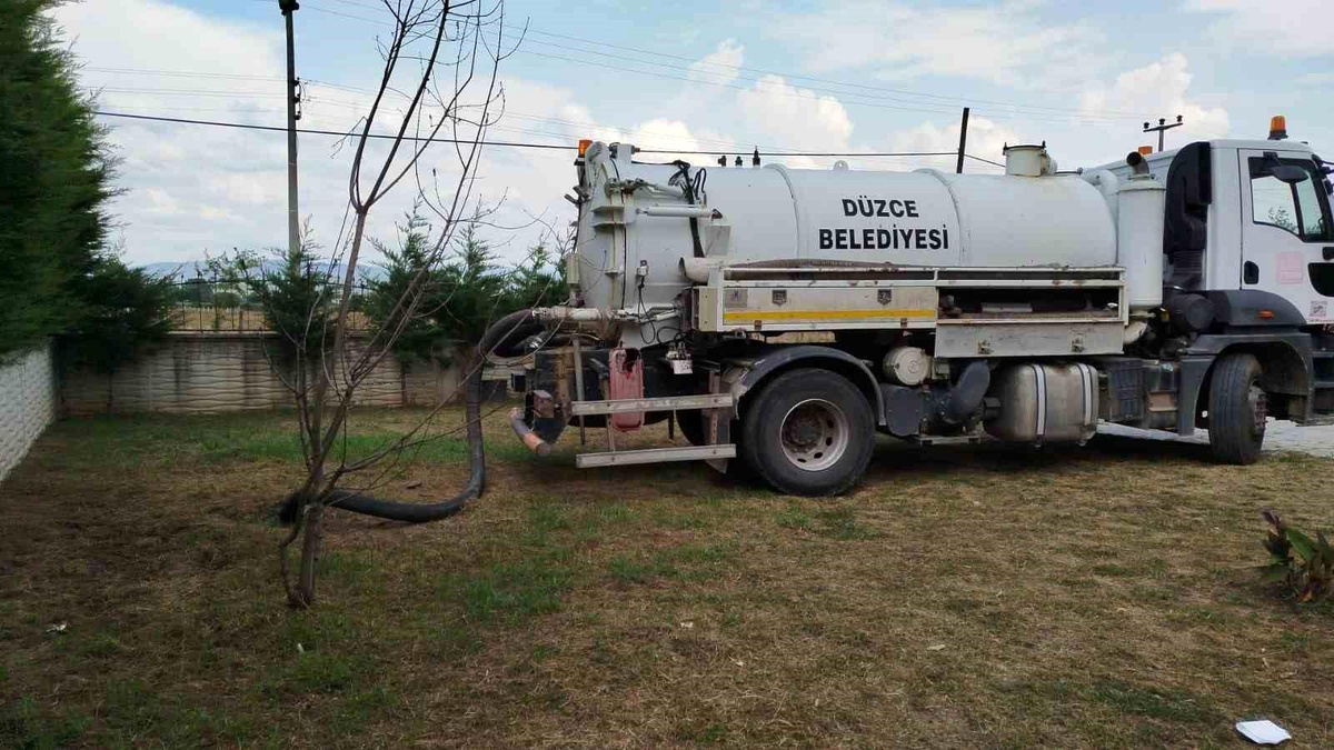 Düzce Belediyesi Su Şebekesi Çalışmalarını Detaylarıyla Paylaştı