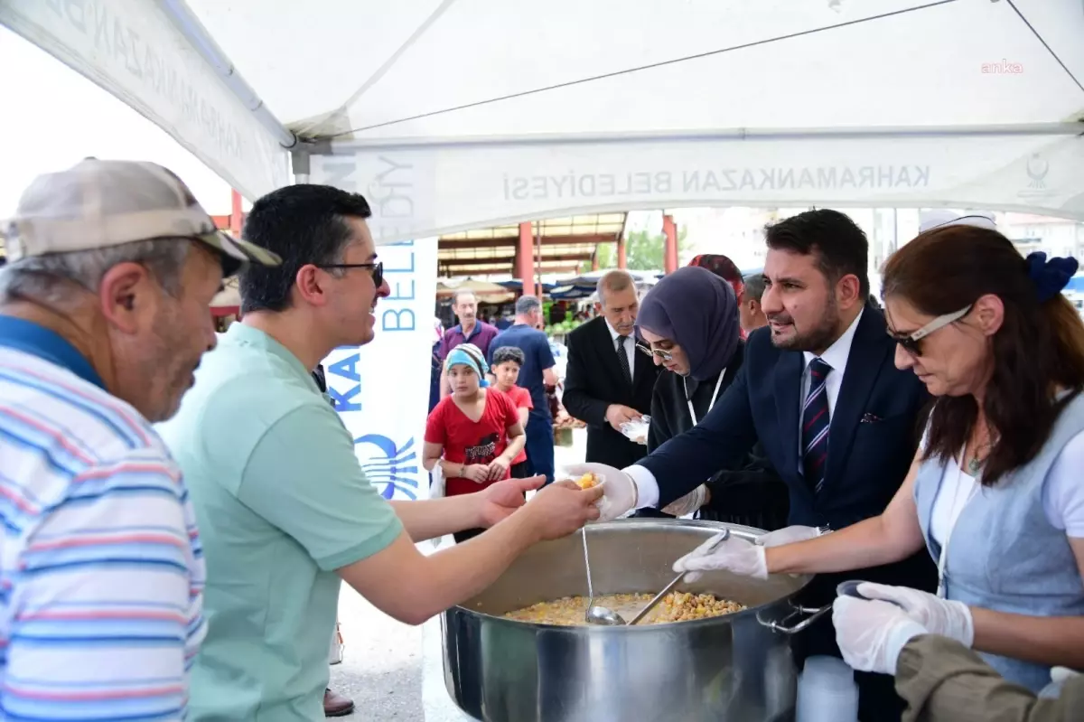 Kahramankazan Belediye Başkanı Aşure Günü\'nde Vatandaşlarla Buluştu