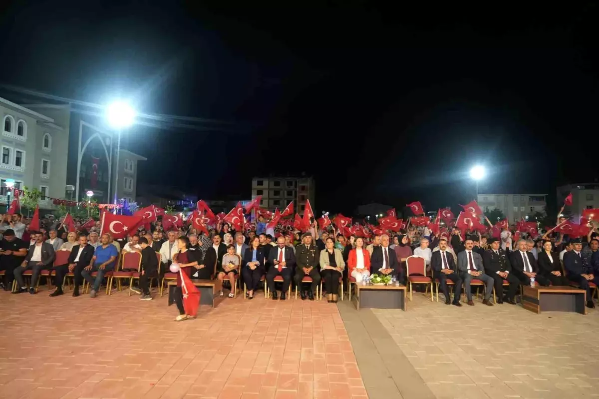 Muş\'ta 15 Temmuz Demokrasi ve Milli Birlik Günü etkinlikleri düzenlendi