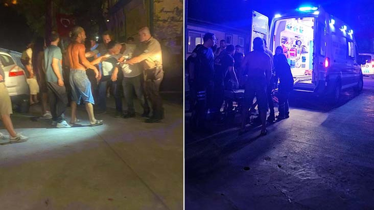 Plaj görevlisi önce uyardı sonra silahını çekip sahili kana buladı
